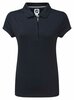 Footjoy Smooth Pique Pin Dot Navy Dames Polo