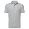 Golfpolo Heren Footjoy Octagon Print Lisle White