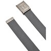 Under Armour Webbing Belt-Grijs Zwart