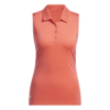 Adidas W UlT C SLD Mouwloze Polo Koraal