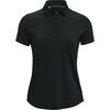 Under Armour Dames Zinger Short Sleeve Polo Black