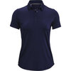 Under Armour Dames Zinger Short Sleeve Polo Navy