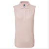 Footjoy Mesch Back Lisle Mouwloze Polo Pink