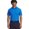 Under Armour T2G Printed-Polo Blue Atlantis
