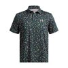 Under Armour Hommes Playoff Golfpolo 3.0 Printed-Midnight Navy Forest Green
