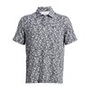 Under Armour Playoff Golfpolo 3.0 Printed- Polo-Bear Botanic Navy