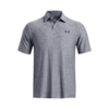 Under Armour T2G Heren Golfpolo Steel/Black