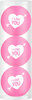 Golfballen Gift Set I Love You 3 Ballen Pink