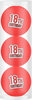 Golfballen Gift Set 18e Verjaardag Rood