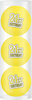 Golfballen Gift Set 21e Birthday Geel