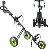 Cougar Track 3 wiel Golftrolley Zwart Groen