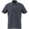 Adidas Ultimate Mesh Printed Heren Golfpolo Navy Wit