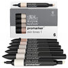 Winsor &amp; Newton Promarker Skin Tones 1 6-pack