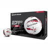 Golfballen Taylormade Speed Soft Ink Wit Rood