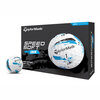Golfballen Taylormade Speed Soft Ink Wit Blauw