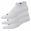 Footjoy ProDry Heren Sport 3 paar Golfsokken Lichtgewicht 39-46 Wit