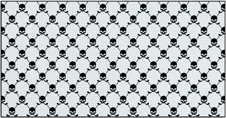 Devant Ultimate Microfiber Towel Skulls