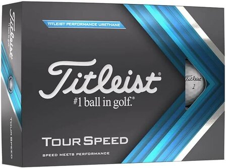 Golf balls Titleist Tour Speed White 2023