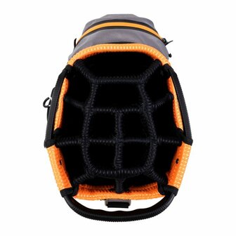 Fastfold Hurricane Waterproof Cartbag Charcoal Black Orange