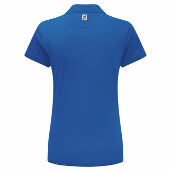 Footjoy Stretch Pique Solid Dames Polo Royal