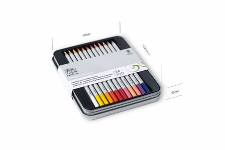 Winsor&amp;Newton Studio Collection Kleurpotloden Set 24