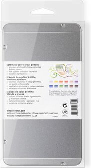 Winsor&amp;Newton Studio Collection Aquarelpotloden Set 12