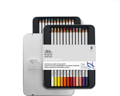 Winsor&amp;Newton Studio Collection Kleurpotloden Set 24