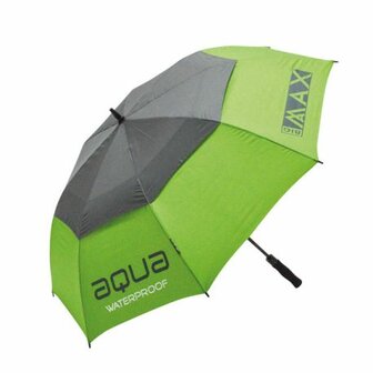 Big Max Aqua Golf Paraplu Lime Charcoal