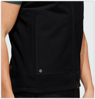 Adidas Hoodie Vest - bodywarmer zwart