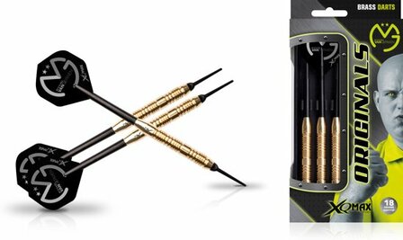 Dartpijlen Michael van Gerwen Brass Softip 18GR