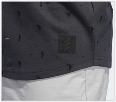 Adidas Pique Polo Shirt Carbon Zwart