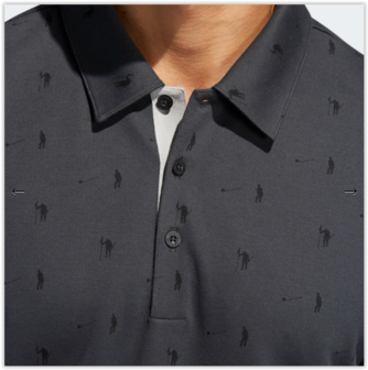 Adidas Pique Polo Shirt Carbon Zwart