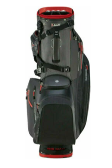 Big Max Aqua Hybrid 4 Standbag Black Charcoal Red