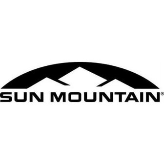 Sun Mountain H2NO UV Golf Paraplu Zilver