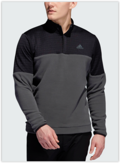 Adidas DWR BLK Quarter Zipp Sweater Black Grey