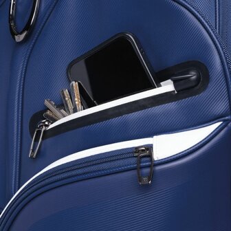 Taylormade Deluxe Cartbag Navy Wit