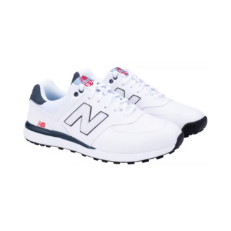 New Balance 574 Greens V2 Heren Wit/Navy