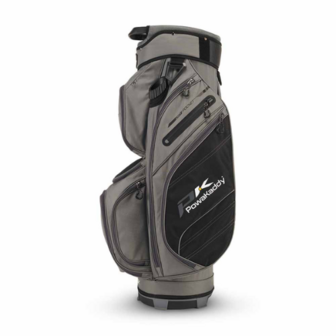 Powakaddy Cartbag DLX Lite Zwart/Gun metal