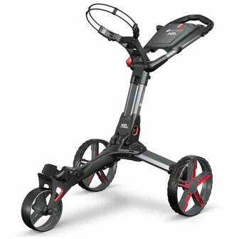 Motocaddy QB2 3 Wiel Golftrolley Zwart Blauw
