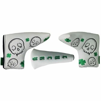 Legend Putter Headcover Lucky Wit Groen