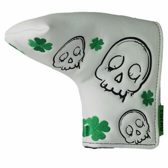Legend Putter Headcover Lucky Wit Groen