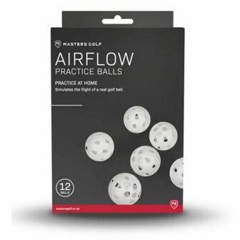 Masters 12 Airflow XP Oefenballen Wit