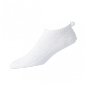 Footjoy Dames Golfsokken Pompom Wit 36.5-40.5