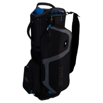 Skymax Dames Cartbag Zwart/Blauw/Grijs 2025
