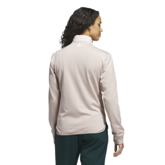 Adidas W Ultimate Quilted Dames Golfjas Beige