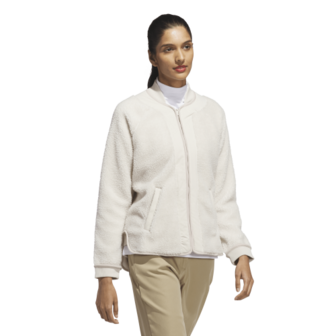 Adidas W Go-To Fleece Dames Golfjas Alumin
