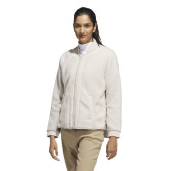 Adidas W Go-To Fleece Dames Golfjas Alumin