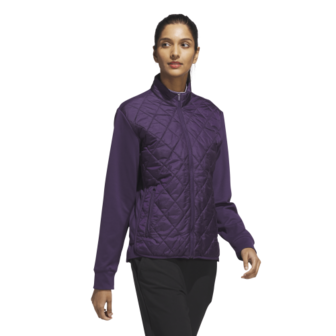 Adidas W Ultimate Quilted Dames Golfjas Aurplu