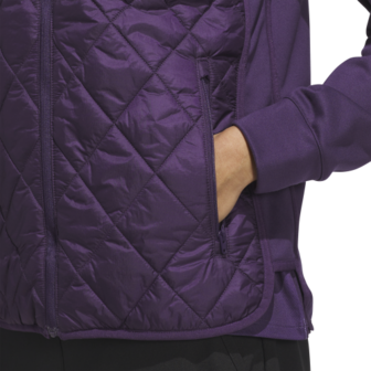 Adidas W Ultimate Quilted Dames Golfjas Aurplu