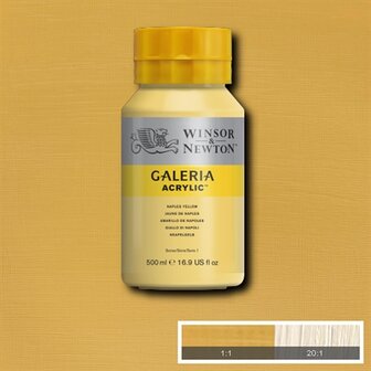 Galeria 422 Acrylverf Naples Yellow 500ml